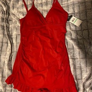 Cute Red Bathing Suit
